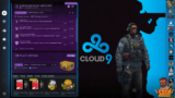 Фон Cloud9 — Panorama UI