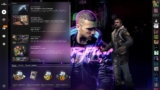 Фон Cyberpunk 2077 с главным героем — для Panorama UI