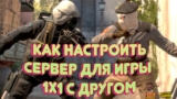 Как настроить сервер для игры 1х1 с другом